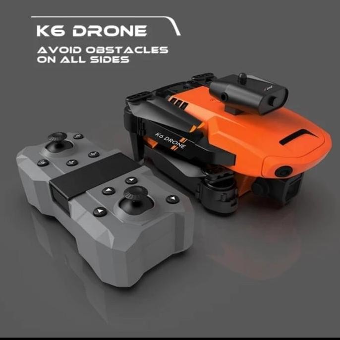 NEW DRONE QUADCOPTER E100 CAM 4K ADA SENSOR ANTI TABRAK WIFI