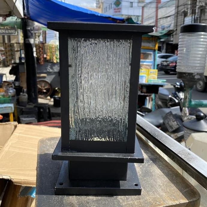 Lampu dinding taman minimalis lampu tembok pagar
