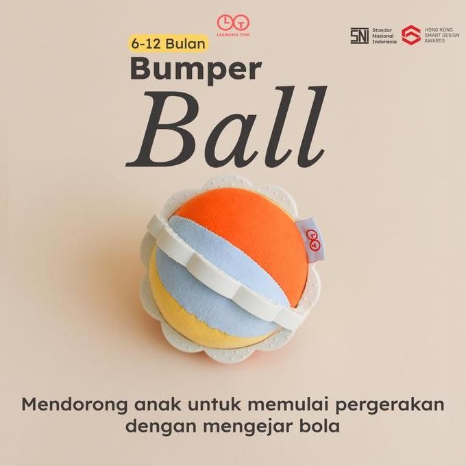Learning Time Bumper Ball Movement Series - Mainan Bola Bayi 4-12 Bulan
