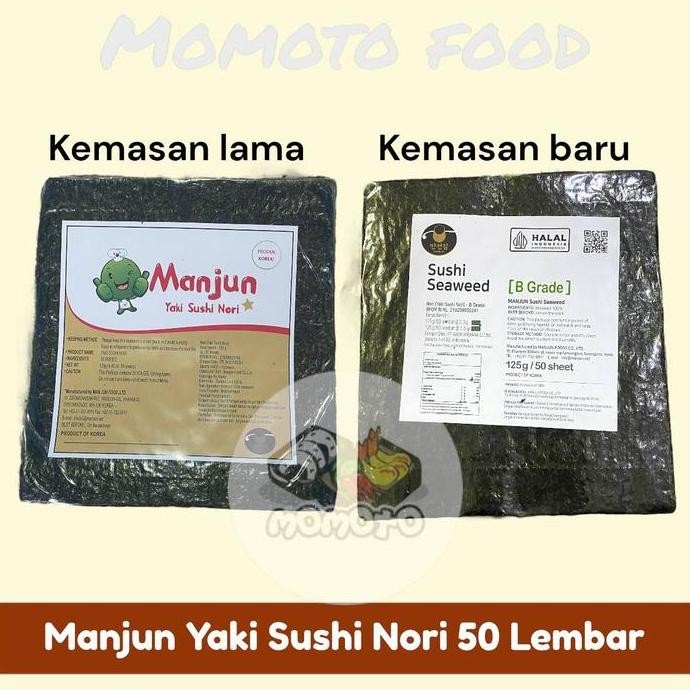 

Manjun - Tokinori - Java Superfood 125 gram Yaki Sushi Nori 50 lembar