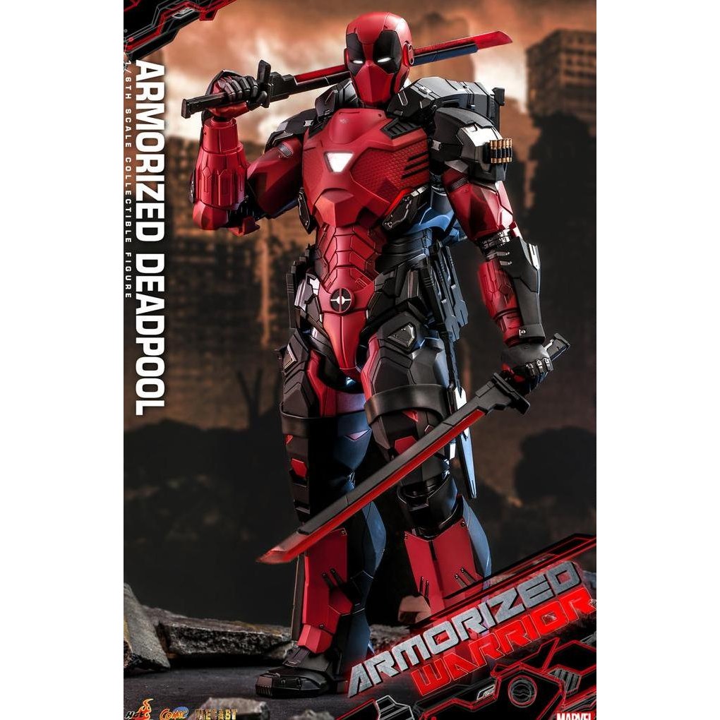 Hot Toys Armorized Deadpool Diecast Reguler CMS 09 D42