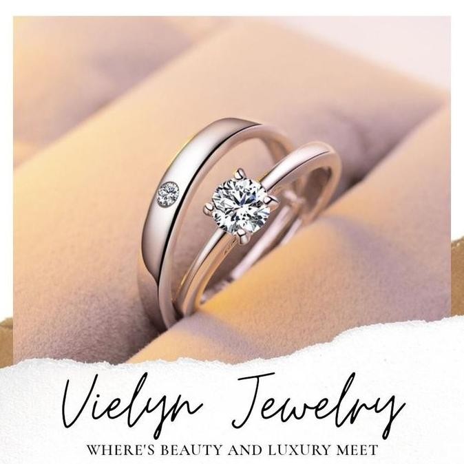 Cincin Couple Premium Vielyn Jewelry