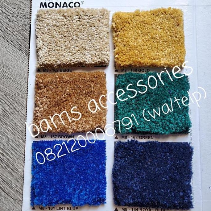 Karpet Monaco meteran murah