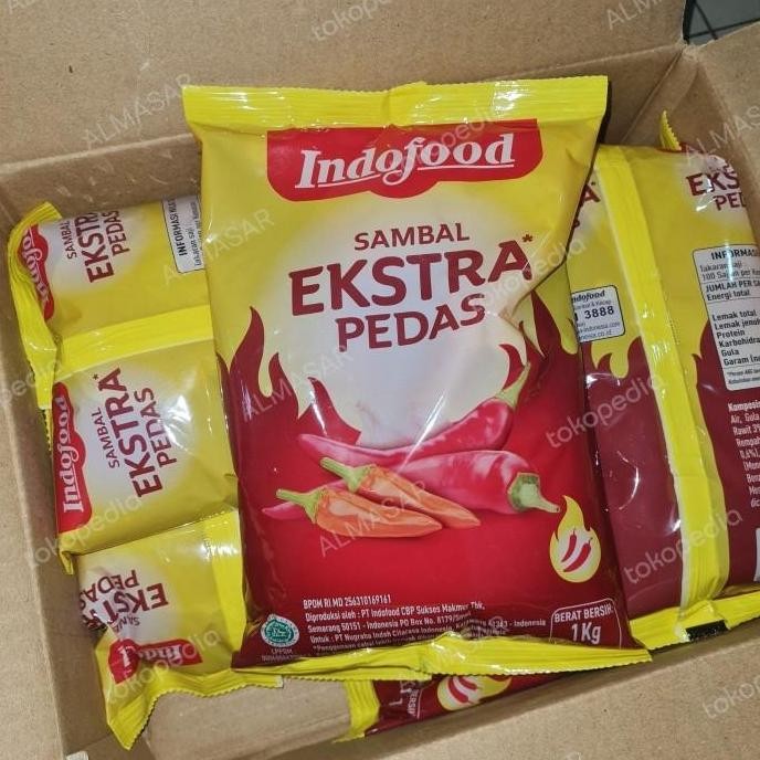 

Indofood Sambal Extra Pedas 1kg BS