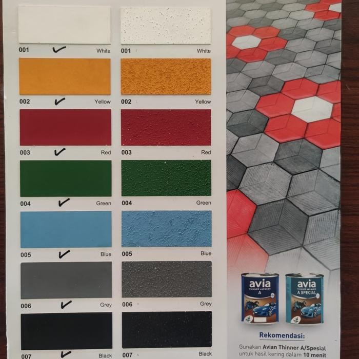 Cat Avian Paving - Cat Paving Avian 5Kg - Cat Lapangan Avian 5Kg Original Dan Terpercaya