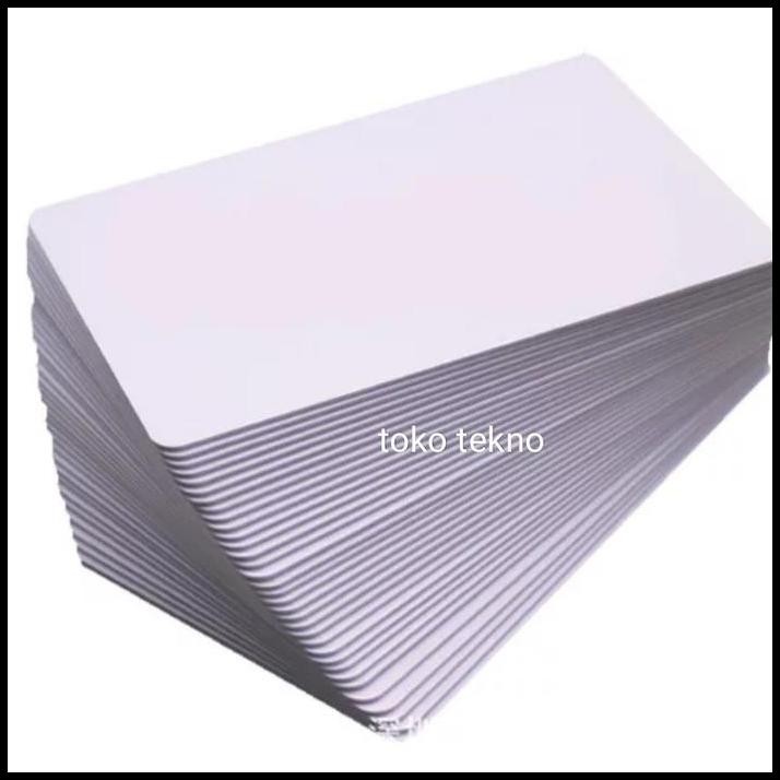 Kartu Inkjet PVC Blank Card PVC Inkjet CR80 ID Card Inkjet 1Box 200pcs