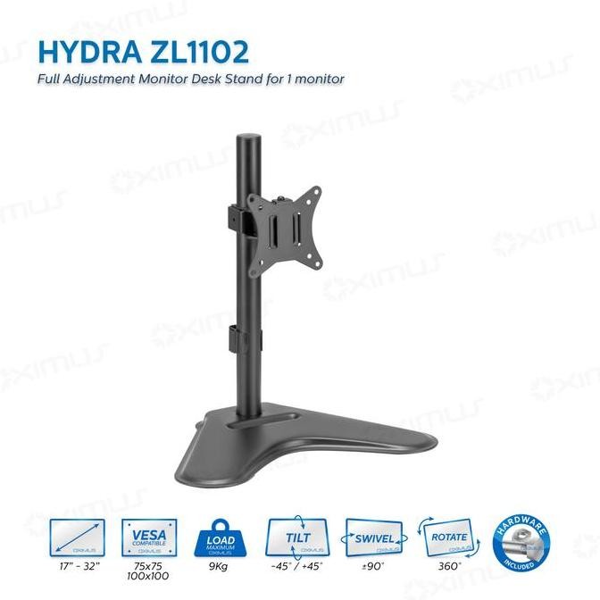 

Sale Bracket Meja Lcd Led Tv 1 Monitor 13" - 27" Oximus Hydra Zl1102