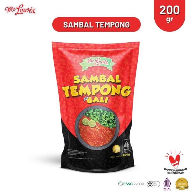 

McLewis Sambal Tempong ala Bali 200 gr DS