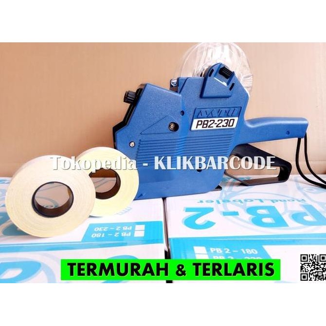 

HANDLABEL / LABELLER / LABEL HARGA / TEMBAKAN HARGA SATO PB 230 ORIGINAL DAN TERPERCAYA