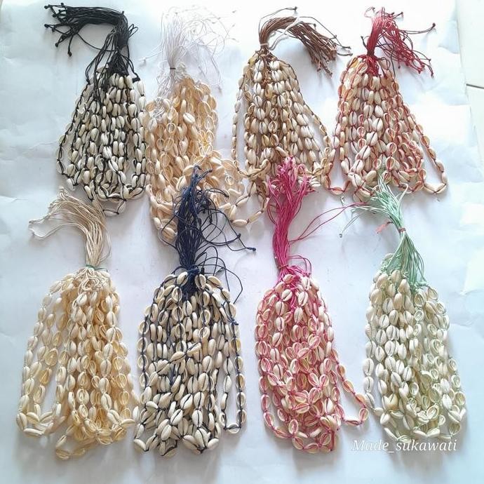 >>>>>] Kalung tali kerang kerajinan tangan aksesoris Bali