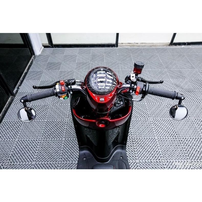 Handgrip RCB Original HG 55 + Spion Jalu Bulat Handgrip RCB Spion Jalu Cembung Universal Motor Spion