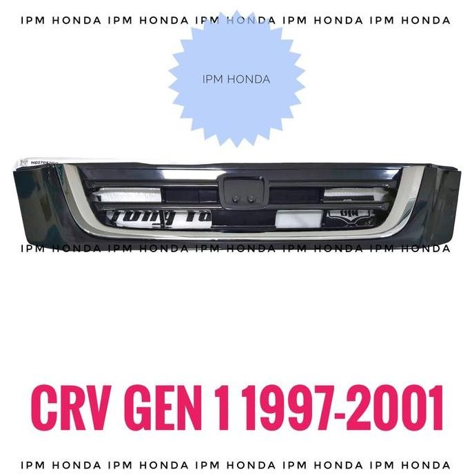 Moulding Base List Grill Grille Depan Honda Crv Gen 1 Rd1 2000 2001