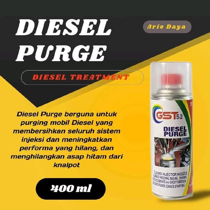 Diesel Purge GST52 400ml Diesel Cleaner Injektok Nozzle Pembersih Injektor Mobil Diesel Car TERBAIK