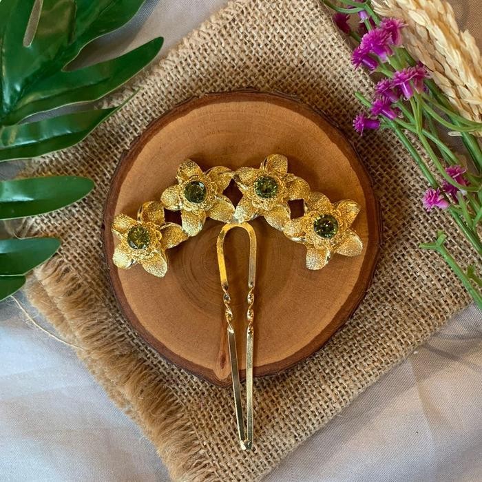 Cucuk Sanggul Modifikasi / Aksesoris Wanita Emas