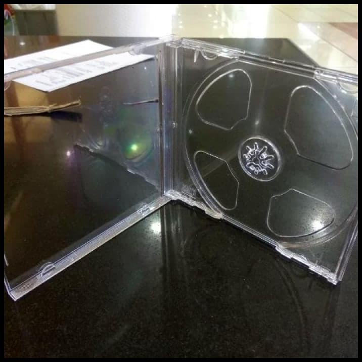 (KARTONAN) CASE CD Mika tebal GTPRO kotak DVD Case GT-Pro SINGLE (1 DUS ISI 200PCS)