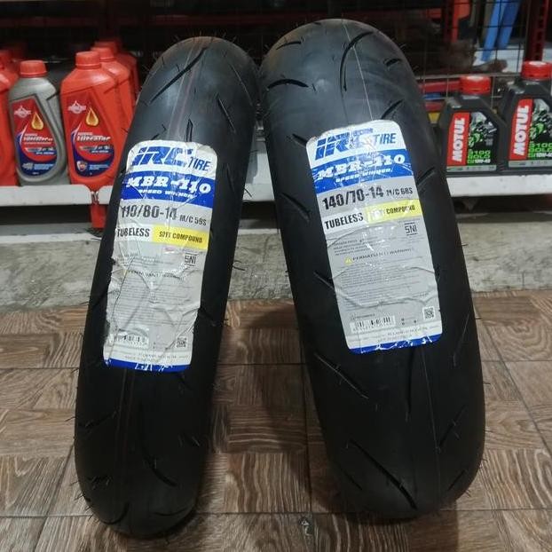 Ban Soft Compound Ring 14 Irc Mbr110 100 110 14070 Tubeles Ban Motor Vario Kendaraan Motorcycle