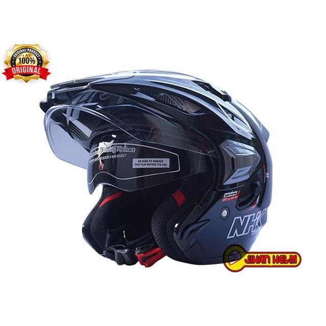 Helm / Helm Nhk / Helm Nhk Predator Crypton Black Termurah