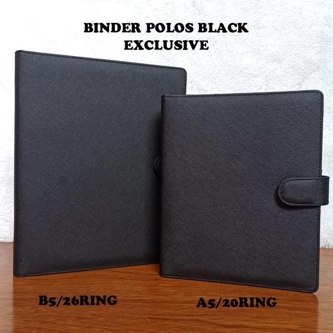 

Sale Binder Polos Exclusive Black A5 Dan B5