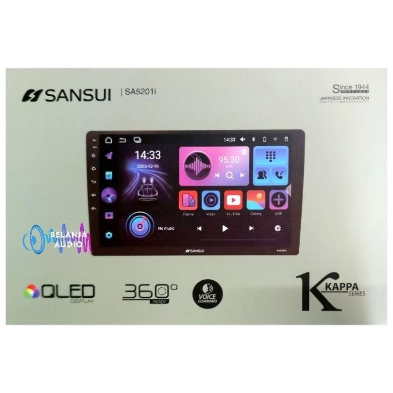 Terlaris Head Unit Android Sansui Kappa 3 + 32 Gb 9 Inch 10 Inch