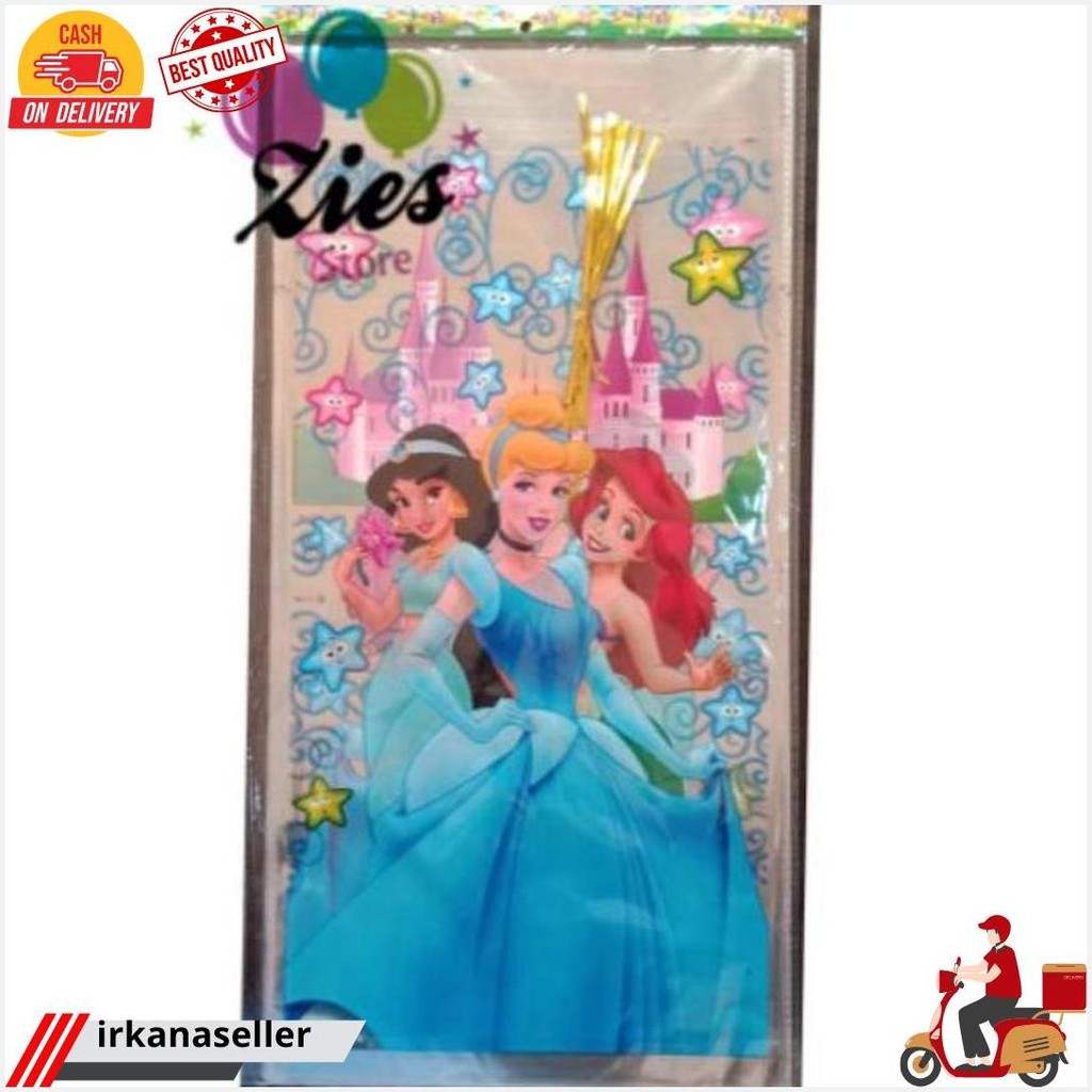

Plastik Snack Ulang Tahun / Plastik Kado / Plastik Souvenir Princess Original Produk