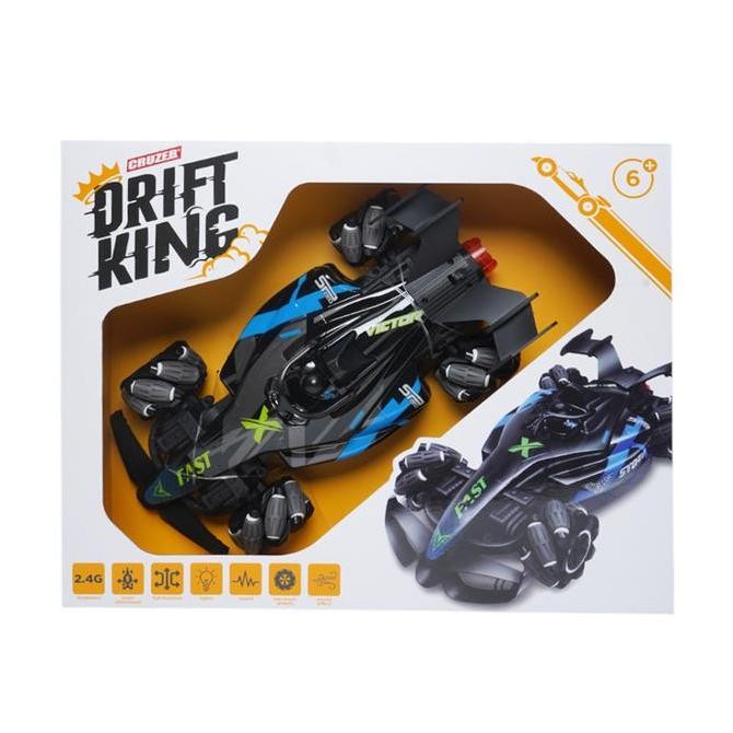 Toys Kingdom Cruzer Drift King Formula Remote Control - Hitam Toys Kids Toy Mainan Kendaraan Dan Rem