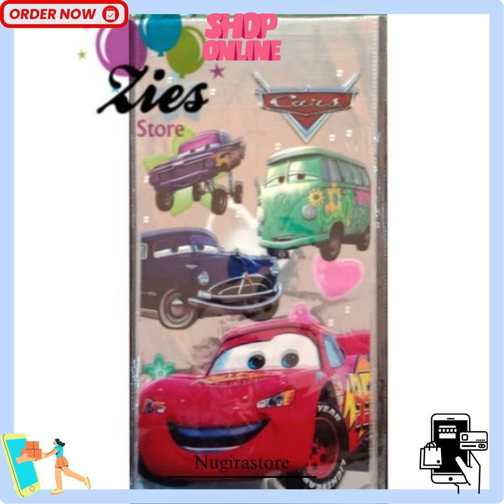 

Plastik Snack Ulang Tahun / Plastik Kado / Plastik Souvenir Cars Termurah Banget