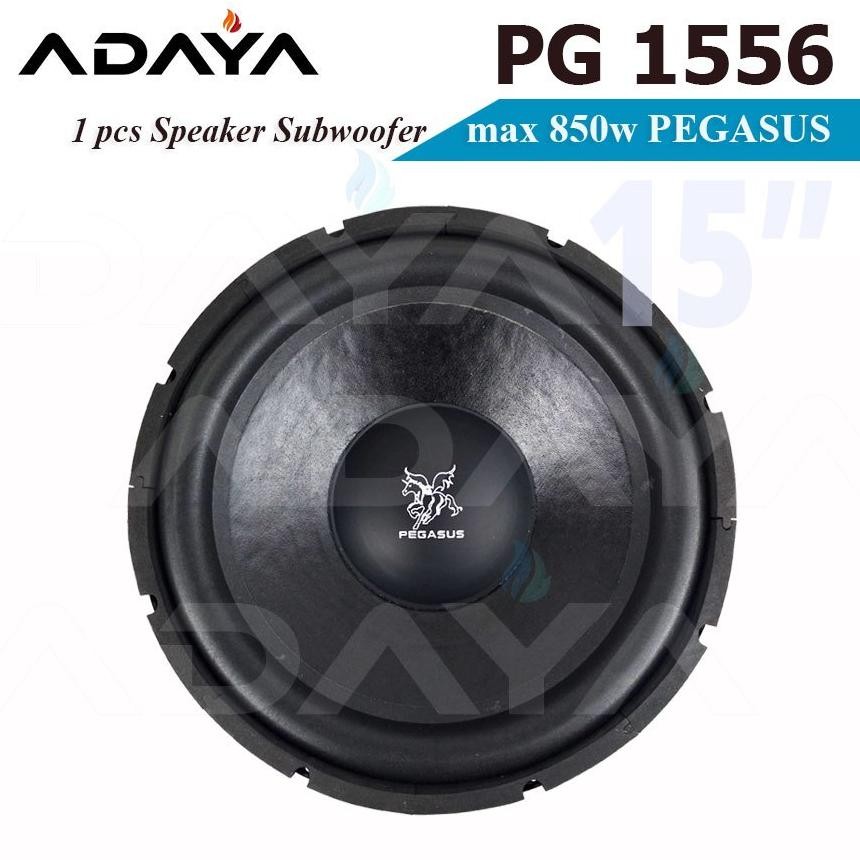 Terlaris Subwoofer Speaker 15 Inch 850 Watt Double Coil Dan Magnet Besar Pegasus Pg-1556