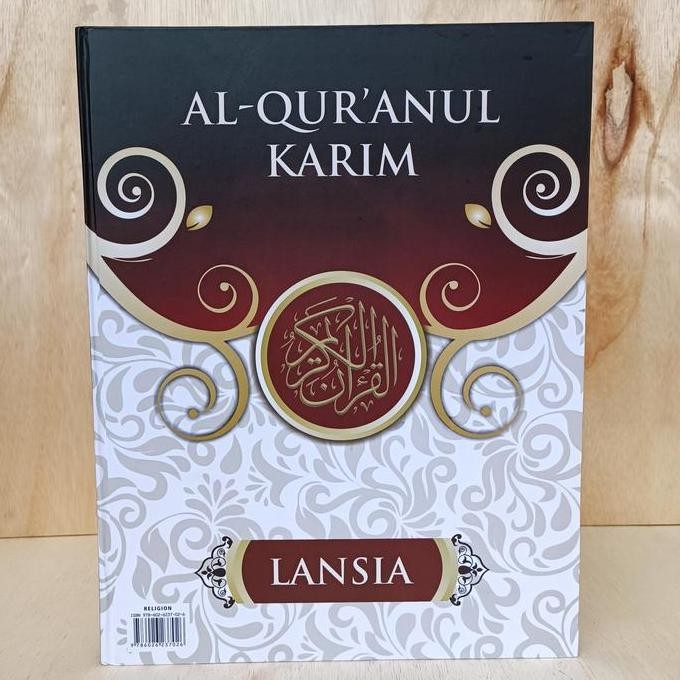 READY AL-QUR'AN UTSMANI NON TERJEMAH LANSIA - UKURAN BESAR JUMBO UNTUK MANULA