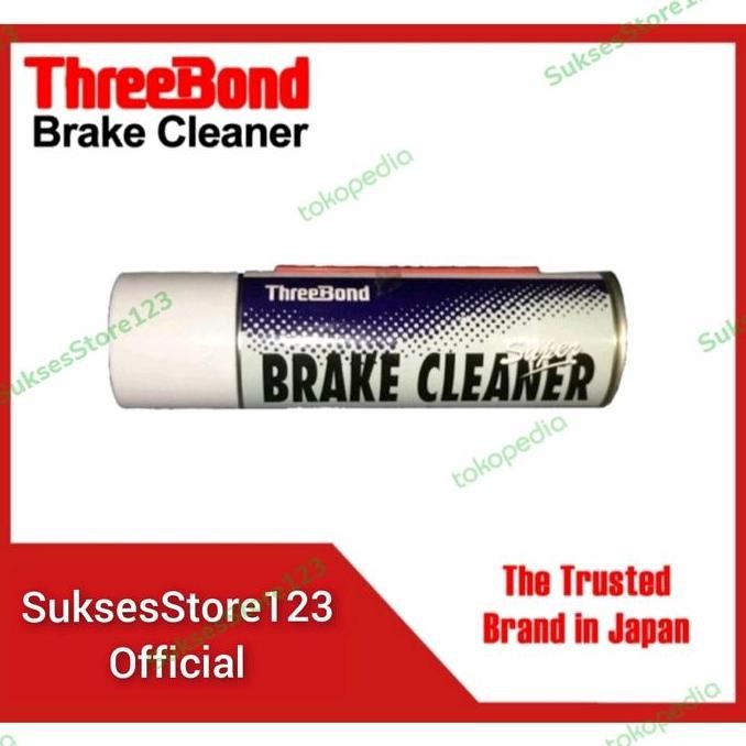 promo threebond brake cleaner 480ml - pembersih & pelumas mesin kotor