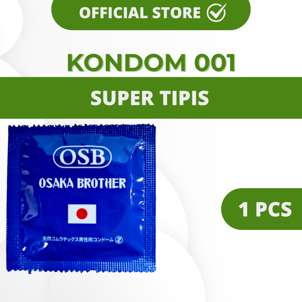 Condom Osb Osaka Brother 001 - Super Tipis Eceran 1 Pcs