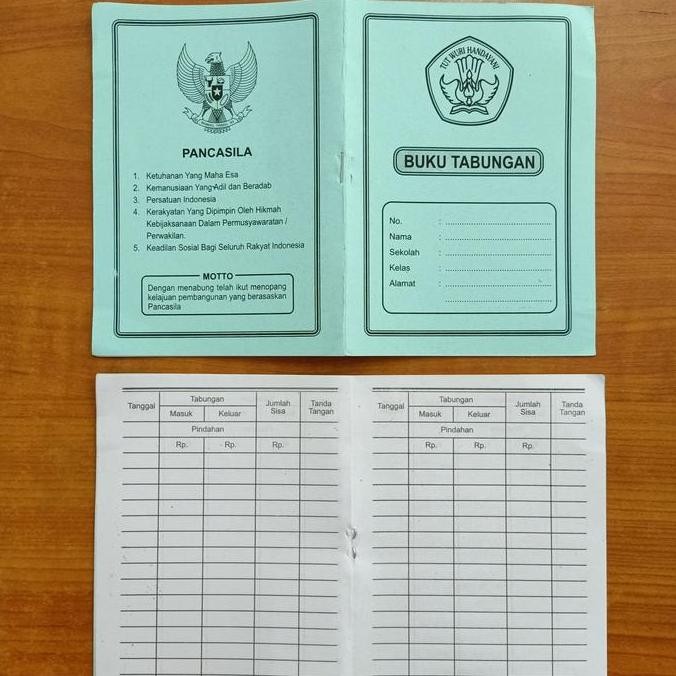 

Buku Tabungan Siswa Sekolah Kertas Hvs 60Grm 16 Halaman 10X15Cm Stationery Praktis Untuk Sekolah & Individu