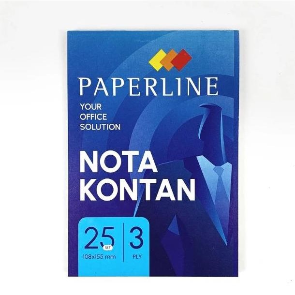 

Buku Nota Bon 3 Rangkap Kecil Paperline Per Pack Isi 10 Buku