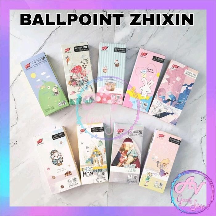 

Sp Ballpoint Lovein (12Pcs) / 1Pak Pulpen Gel Karakter / 1Lusin Bolpen