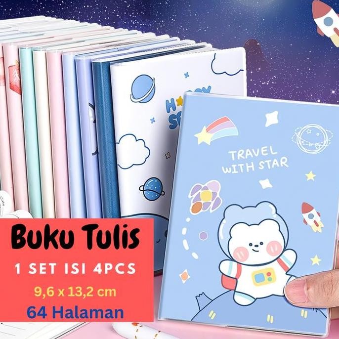

Buku Tulis Notebook Mini Book Buku Catatan Motif Karakter St0046 Stationery Paper