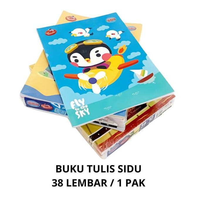 

Buku Tulis Sidu 38 Lembar (1Pak Isi 10 Buku)