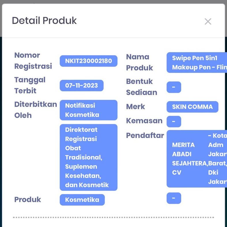 

Hot - Skin Comma Swipe Pen 5in1 Makeup Pen !
