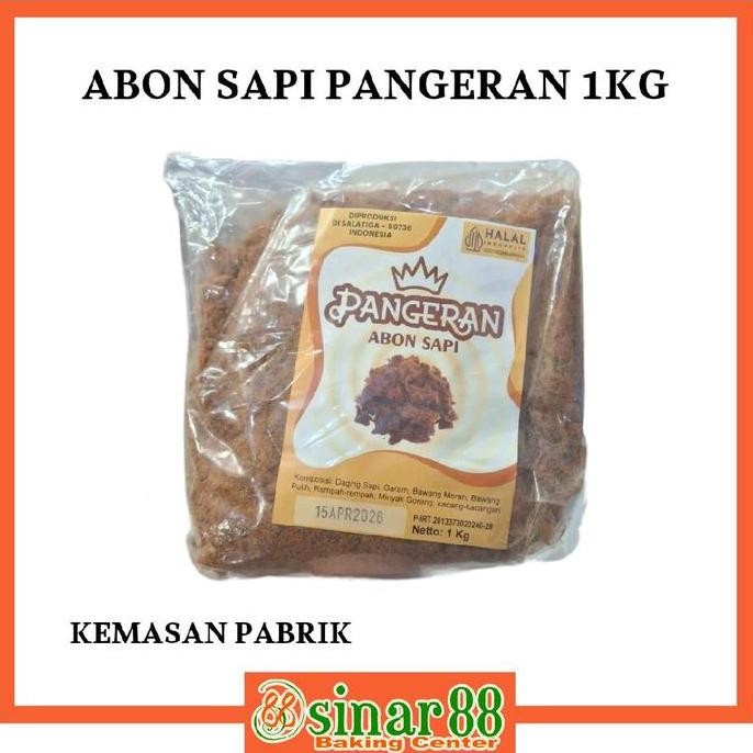

$$$$] ABON SAPI PANGERAN KEMASAN 1KG