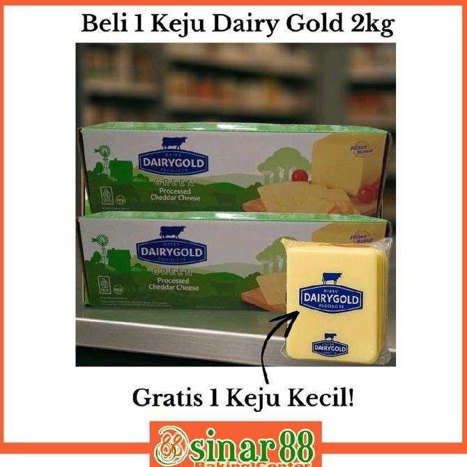 

cusss order] KEJU CHEDDAR DAIRY GOLD 2KG