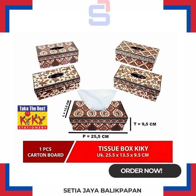 +%+%+%] Kotak tissue / box tissue / tempat tissue karton kiky