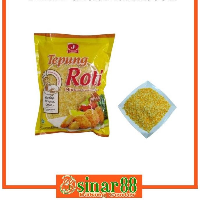 

+++++] JFOOD TEPUNG BREAD CRUM 250GR KUNING DAN PUTIH
