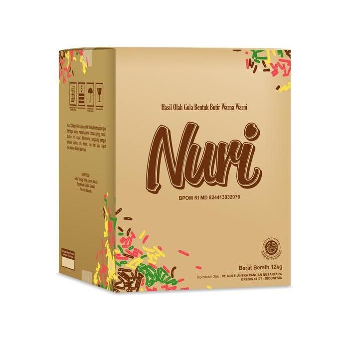 

+%+%+%] Meses Warna / Warni Nuri WTC 1kg