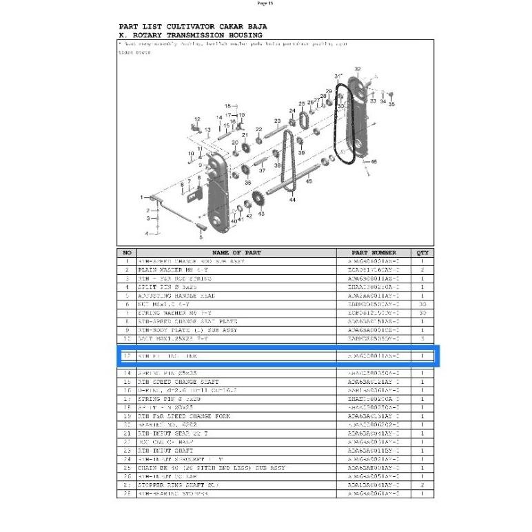 RTH FITTING LINK - CAKAR BAJA - QUICK -RTH - SPAREPART