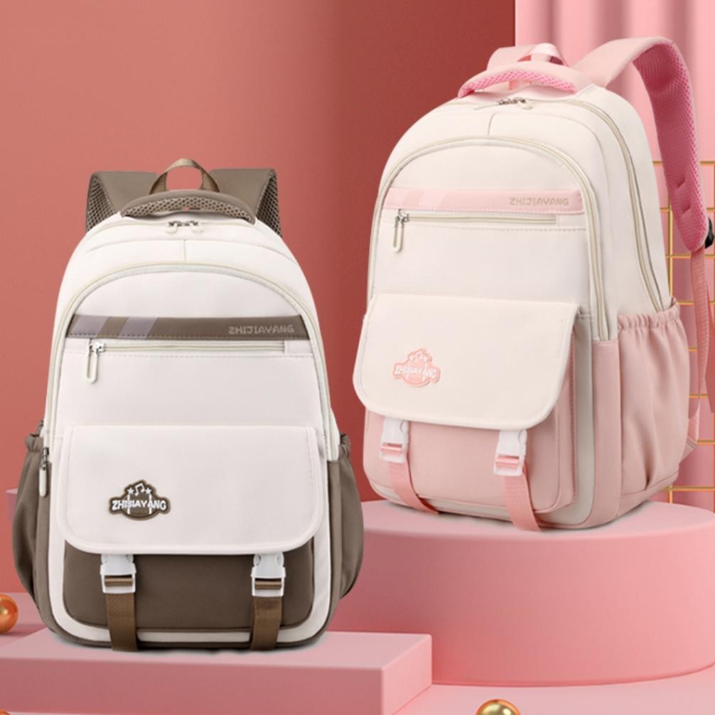 

[SP_MONA] Tas Ransel Anak Sekolah SD/SMP/SMK Warna Soft Fashion Kualitas Premium - M0265