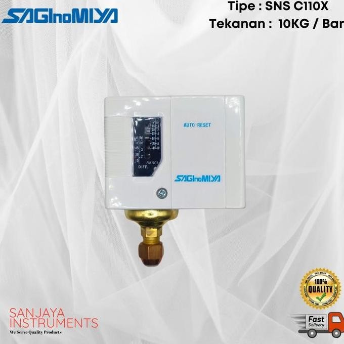 PRESSURE SWITCH SAGINOMIYA SNS C110X ORIGINAL DAN TERPERCAYA