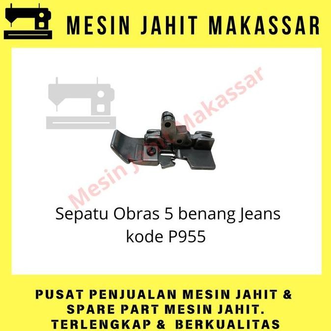

#@#@#@#@] Original Termurah | Sepatu Mesin Obras Typical 5 Benang Jeans Kode P955 Kualitas Bagus