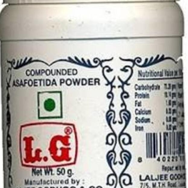 

Produk Terbaik] L.G. Bubuk Asafoetida 50grm - Bumbu Pencernaan & Rasa Kuat dari Ferula - Cocok untuk Masakan India