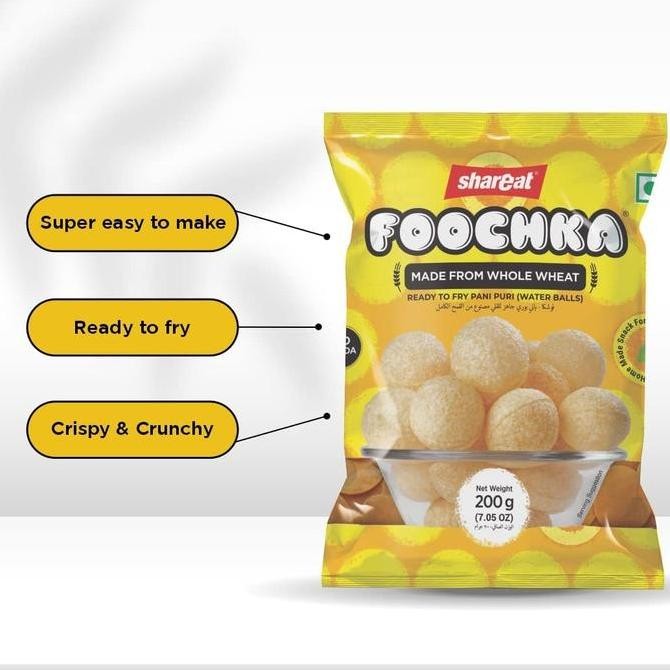 

Termantab] FOOCHKA READY TO FRY PURI PAPAD 200 GM