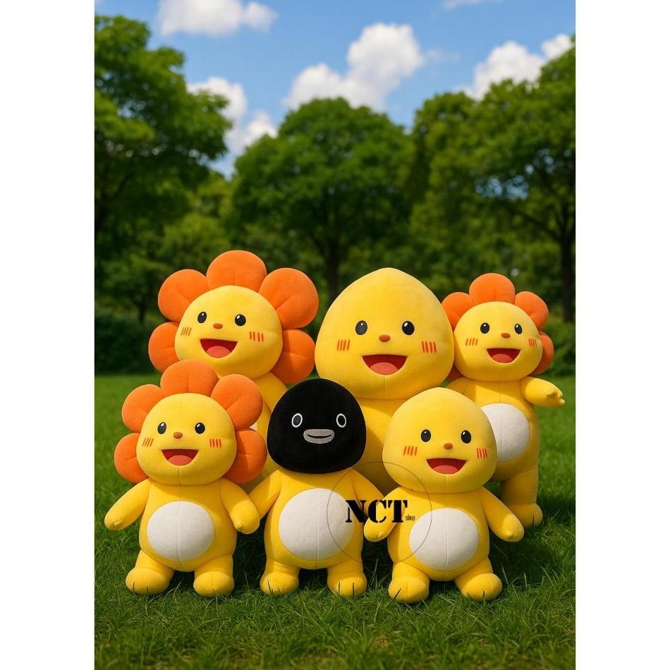 Boneka Nailong Dino Kuning Boneka Nailoong Boneka Dino Kuning