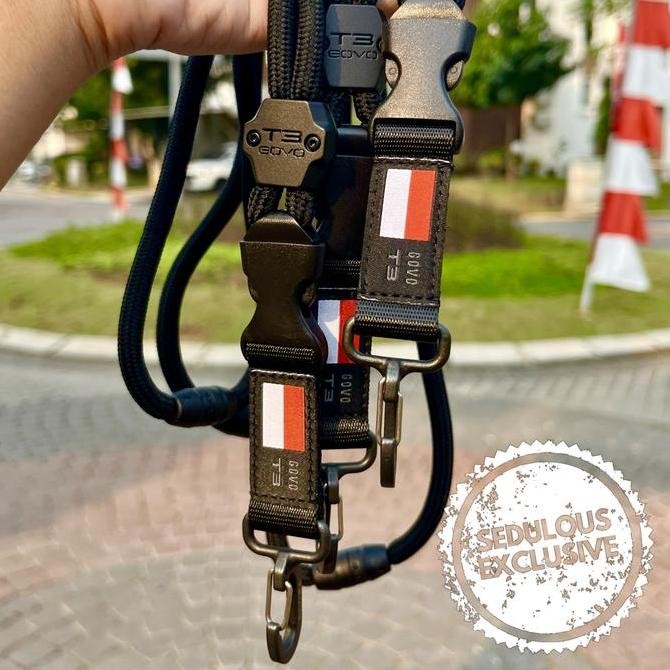 

Govo T3 Id Badge Holder + Lanyard - Card Holder Premium Anti Pecah Original