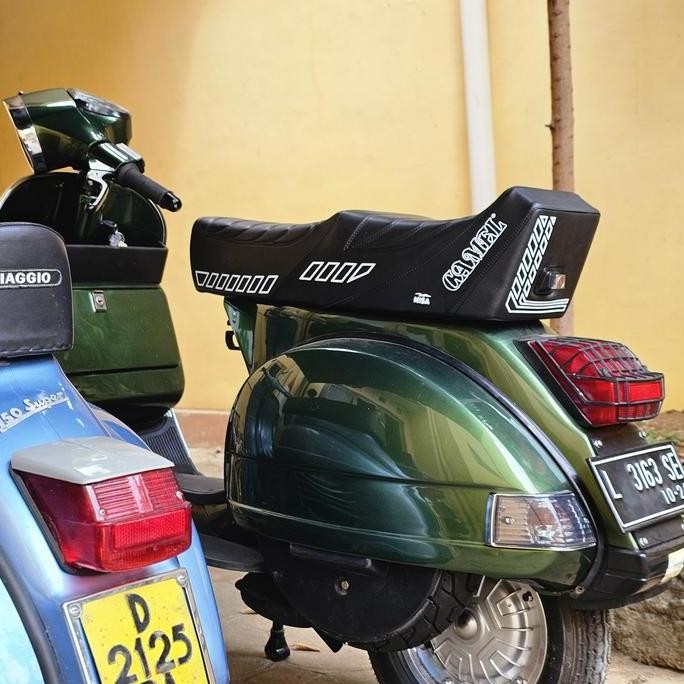 """] Jok Original Yankee Nisa Camel Vespa Npx Px Ps Exclusive Black